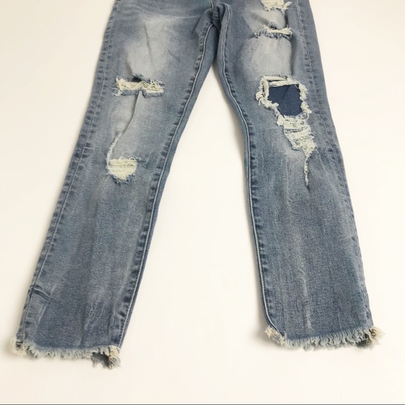 URBAN OUTFITTERS BDG Twig High Rise Raw Hem Jeans - Picture 5 of 8